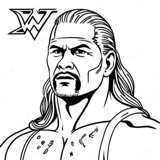 דף צביעה של Wwe דפי צביעה