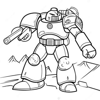 דף צביעה של Warhammer 40,000 דפי צביעה