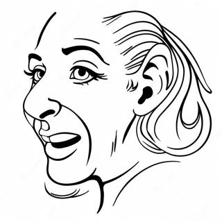 דף צביעה של אוזן דפי צביעה