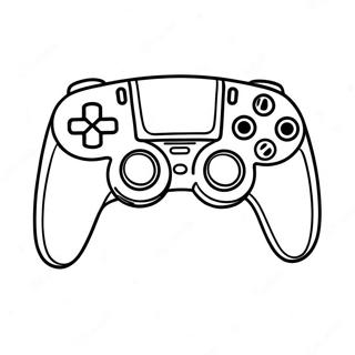 דף צביעה של שלט Ps5 דפי צביעה