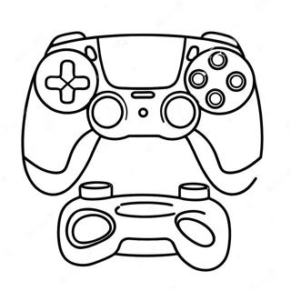 דף צביעה של שלט Ps5 דפי צביעה