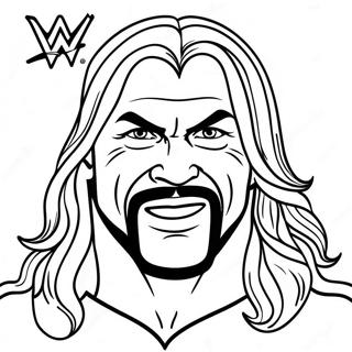 דף צביעה של Wwe דפי צביעה