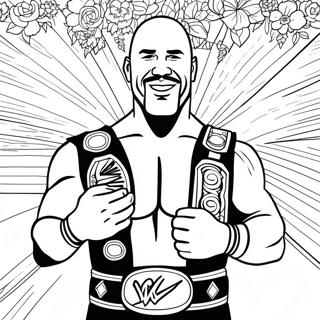 דף צביעה: אלוף Wwe דפי צביעה