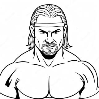 דף צביעה של Wwe דפי צביעה