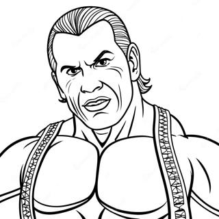 דף צביעה של Wwe דפי צביעה