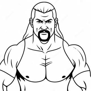 דף צביעה של Wwe דפי צביעה