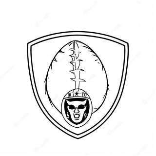 דף צביעה של לוגואי ה-Nfl דפי צביעה