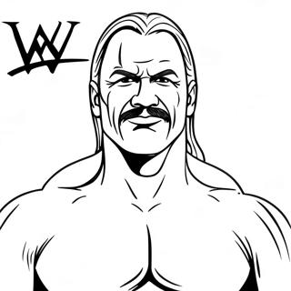 דף צביעה של Wwe דפי צביעה