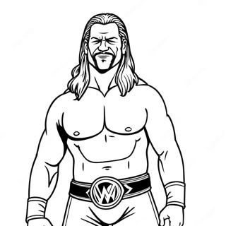 דף צביעה של Wwe דפי צביעה