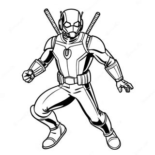 דף צביעה של אנטמן דפי צביעה