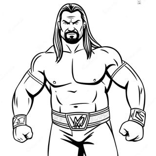 Wwe - דף צביעה דפי צביעה